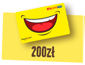 Karta Podarunkowa RTV Euro AGD 200 zł